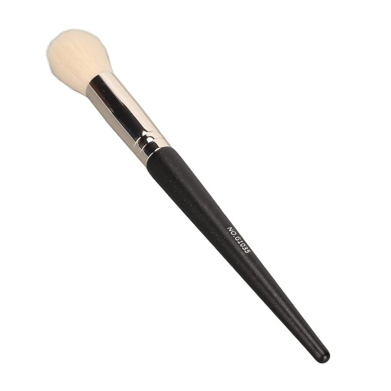 Professional Makeup Blush Brush Round Head Dense Synthetic Bristles ABS Handle Travel Portable - Image 2